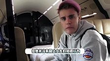 粉丝街头偶遇贾斯汀比伯，交流合影超亲热，丝毫没有巨星架子