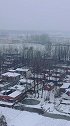 白雪皑皑下的农村