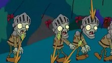pvz动画：僵尸们夜袭戴夫家，真是无休止的战争