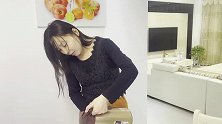 女孩撒谎被男友识破，还好反应快，一顿装傻充愣，男友表现还不错
