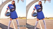 光希长腿镇住土味老爹凉鞋，居家生活照青春靓丽，17岁就该这样