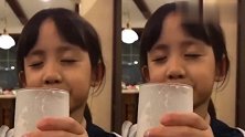 孙莉晒多妹视频大眼灵动多多为妹妹做奶茶超暖心！