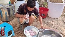 贵州小伙万峰湖连续野钓五百多天，养狗种菜一天无所事事独享清闲