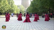 玲珑广场舞《乌兰巴托的夜》，梦璇老师领舞，歌美舞美服装美！