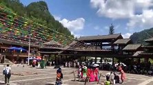重庆土家幺妹唱山歌，狂欢端午，带你走进千年古村落，神秘十三寨