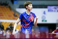 王曼昱卡乒赛夺双冠 谈世乒赛：第一次参加 目标不言而喻