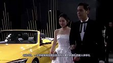 郎才女貌张若昀唐艺昕婚纱照曝光，两人十指紧扣恩爱甜笑