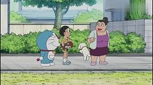 哆啦A梦：大雄帮胖虎打扫卫生，他却克扣小费，心太黑了！