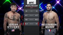 UFC on ESPN第16期副赛：威廉姆斯VS伊马沃夫