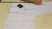 连衣裙裁剪图用这个方法绘制，零基础新手一看就能学会，简单易懂