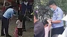 山东临沂：“警察蜀黍，你能帮我扎一下头发吗？” 然后