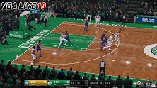 NBA 2K19 vsNBA live19 宿敌之争谁能更还原一个真实NBA