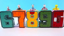 捷德欧布赛罗奥特曼带来数字变形坦克玩具大合集