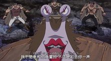 bigmom和凯多联手，路飞的援军只有两路，爷爷和爸爸都没空