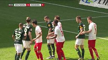 第41分钟沃尔夫斯堡球员罗宾·克诺赫进球 沃尔夫斯堡3-0奥格斯堡