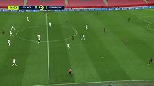 第5分钟斯特拉斯堡球员迪亚洛射门 - 打偏