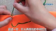 衣服脱线了没锁边机，用2种锁边针法，早学早受益