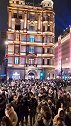 上海外滩跨年灯光秀，人山人海啊