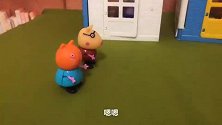 小猪佩奇：小猫坎迪和佩德罗找不到教室了，急得哭了起来怎么办呢