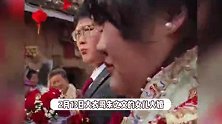 “大衣哥”朱之文的女儿出嫁了，穿中式礼服喜气洋洋，男方接亲皱眉引争议