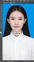 ps 生活照变证件照，只需要3步p图 设计  作品推广