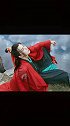 “世间文字八万个，唯有一字最杀人。情字可误人，情字可杀人！”汉服 古风 武侠风 红色汉服