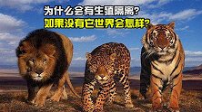 为什么自然界会有生殖隔离？如果没有它，世界会变成什么样？
