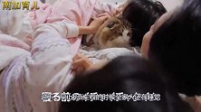 猫咪大早上6点来叫小主人起床，猫咪此时的反应，太好玩了