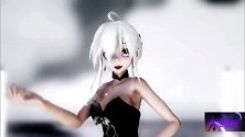 mmd-小姐姐黑色晚礼服真好看