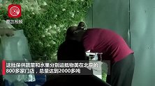 别慌，供应充足!2000多吨蔬果连夜进京
