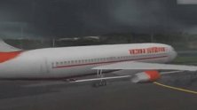 动画还原印度客机冲出跑道：降落后断成2截 已致17人遇难