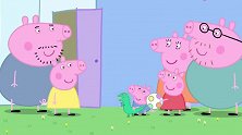 小猪佩奇：乔治经受不住诱惑，甘愿做一个宝宝，进入了婴儿车