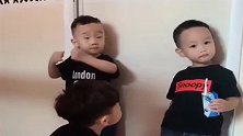 哥哥给两个弟弟训话，其中一个一脸不服气，这一幕笑死个人了