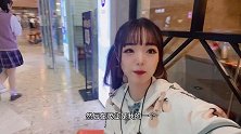 小姐姐被邀请商场探店，豆芽：摄影师一点美颜都不开，全程原相机