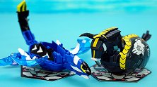 爆兽猎人玩具拆装：召唤雌雄玄武和重装剑龙
