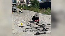 公益修路博主现身上海、山东、浙江补坑！多地市政：不建议私自修