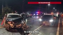 台湾约40岁醉汉偷走警车逃逸，“狂飙”30公里后撞车致3人受伤