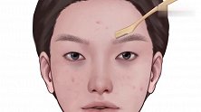 定格动画：四眼妹化妆后变身女神，这化妆技术太牛了