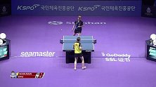 韩国乒乓球公开赛女单半决赛 朱雨玲4-0石川佳纯