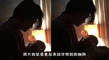 张晋宅家照顾儿子没时间剪发？头发长的能扎辫，嘟嘴卖萌像蔡少芬