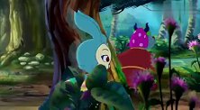 虹猫蓝兔七侠传：蓝兔成功甩掉牛旋风拿到了蜂巢，她真的很聪明啊
