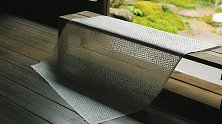 日本风物，传承几百年的美丽造纸技艺河谷和纸，质朴的手工抄纸！