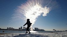 超成功的泼水成冰挑战，这个寒冷的冬天必须要玩一次啊！ 冬游齐鲁