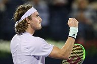 ATP迪拜赛次轮集锦 西西帕斯晋级弗格尼尼爆冷出局