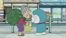哆啦A梦：小夫祖母来看望可爱的大孙子了！