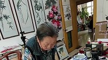 农村92岁的婆婆，把幸福的日子过成一道光，成为我们年轻人的榜样！