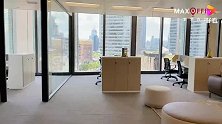 【堂堂办公甄选】装修设计简洁温馨的办公室，一览黄浦江两岸豪景