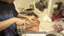 30斤巨型大头鱼，鱼头被日本人切下大块鱼油，做成美食太馋人了