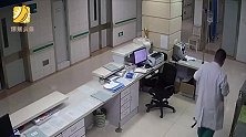 医生边打吊瓶边工作 39度高烧仍值夜班：今天还有手术