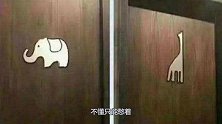 外出旅游时，公厕上标着“长颈鹿和大象”是啥意思？不懂只能憋着